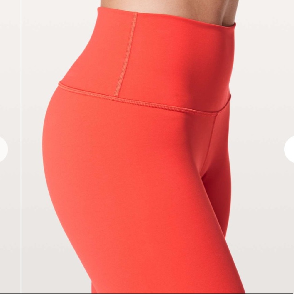Lululemon wunder under hi-rise 1/2 right 17” - Picture 4 of 9